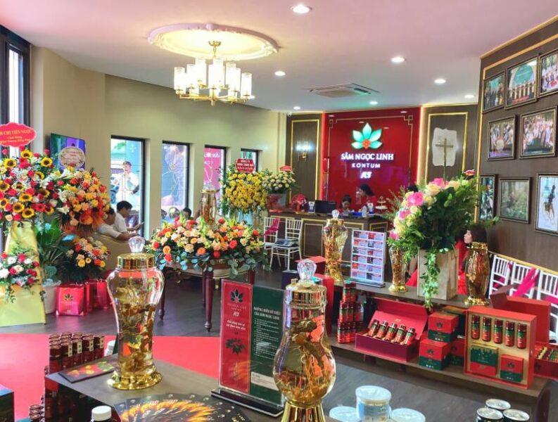 Sâm Ngọc Linh Kon Tum K5 tưng bừng khai trương showroom tại Hà Nam