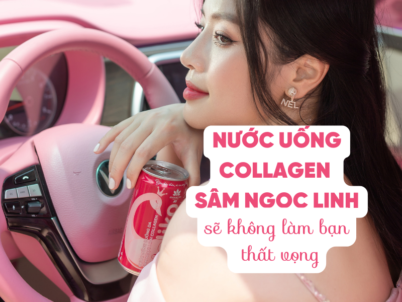 Nước uống Collagen Sâm Ngọc Linh xuất xứ Việt Nam không làm bạn thất vọng