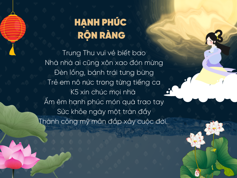 Gợi ý các bài thơ chúc Tết Trung Thu cho khách hàng ý nghĩa nhất