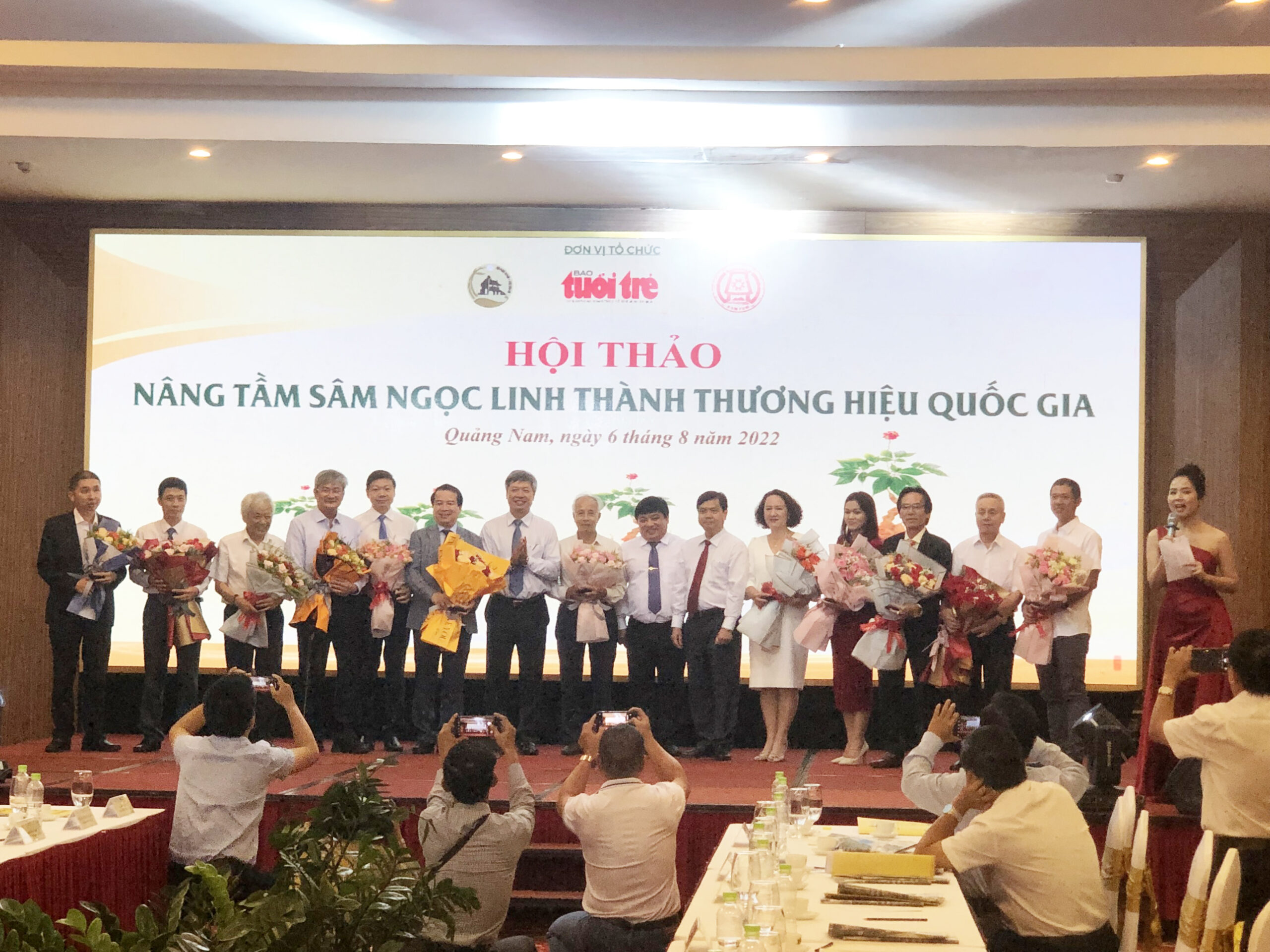 Hội thảo nâng tầm Sâm Ngọc Linh thành thương hiệu Quốc gia được tổ chức tại Quảng Nam.