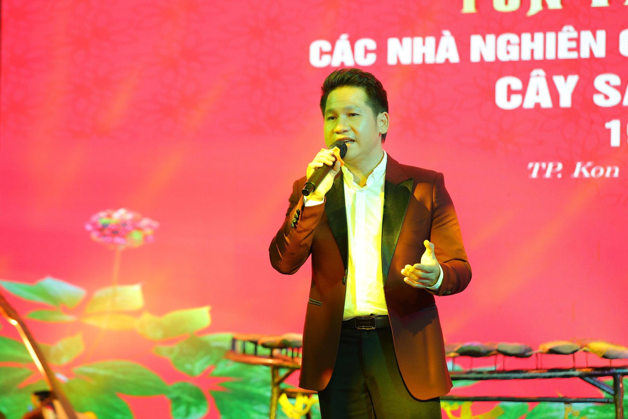 Chương trình văn nghệ tại đêm gala dinner.