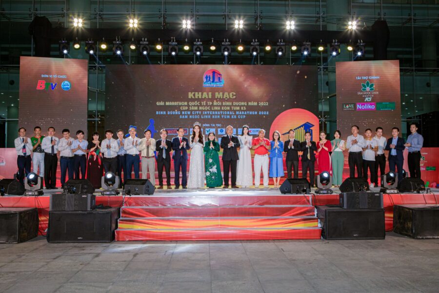 Khai mạc giải Marathon quốc tế thành phố mới Bình Dương năm 2022