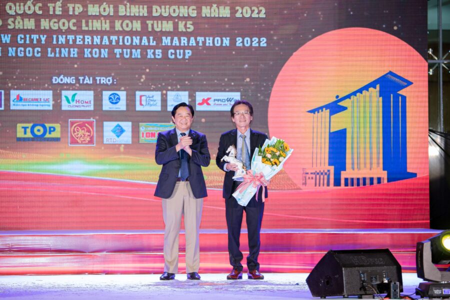 Bế mạc Giải Marathon Quốc tế Thành phố mới Bình Dương năm 2022-Cúp Sâm Ngọc Linh Kon Tum K5