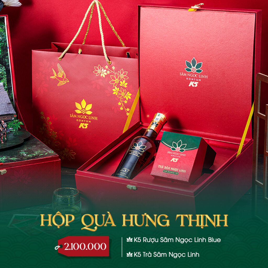 Hộp quà Hưng Thịnh - Sum vầy gắn kết, sẻ chia ngày Tết