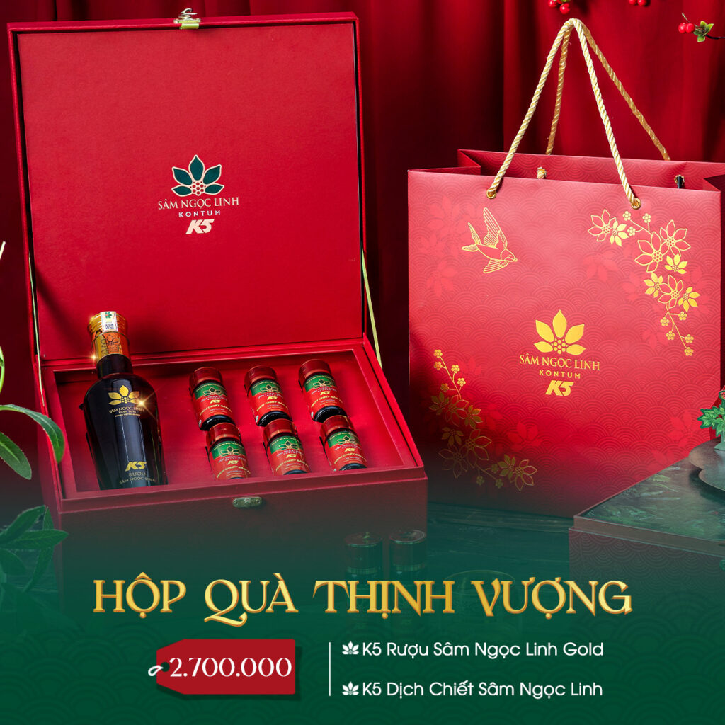 Hộp quà Tết Thịnh Vượng - Mang Xuân đến gần hơn với mọi nhà