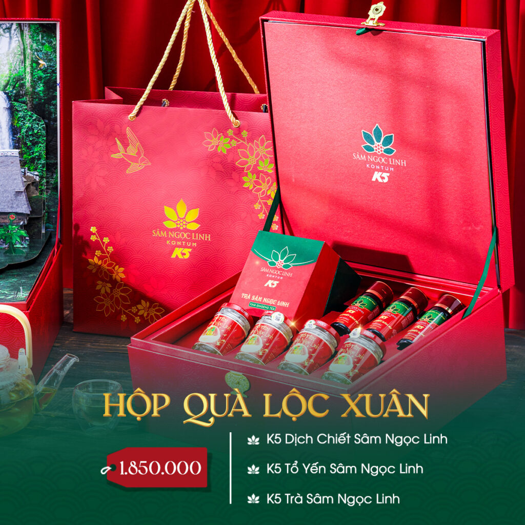 Hộp quà Lộc Xuân - Gửi trọn yêu thương cho Tết đủ đầy