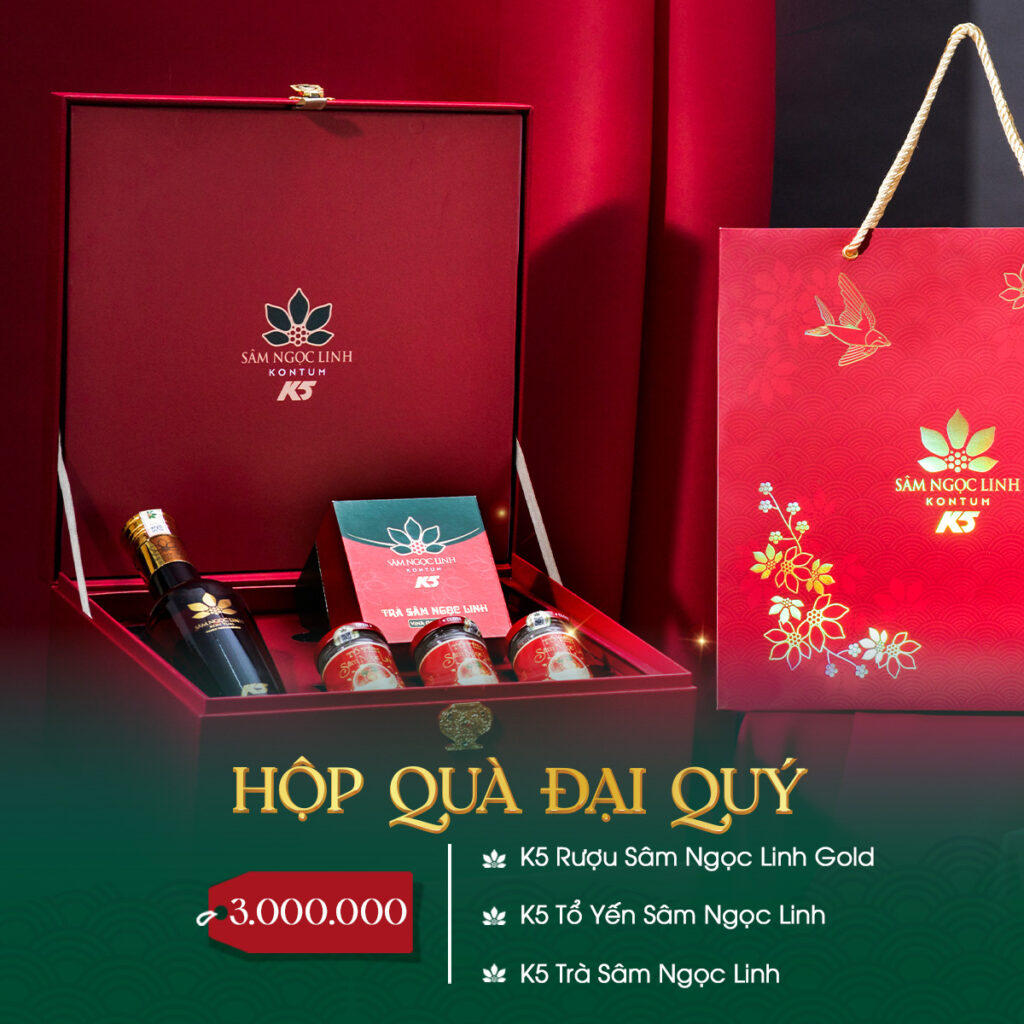 Hộp quà Đại Quý - Tết thật sung túc, tài lộc đủ đầy