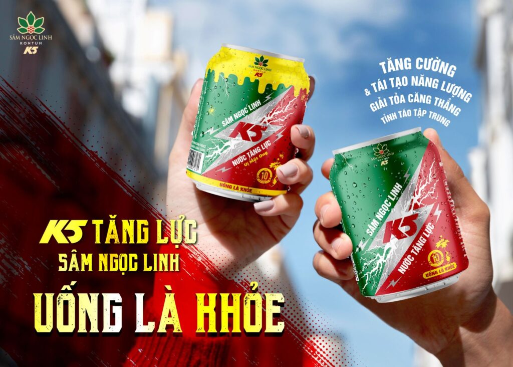 Nước tăng lực K5: Đóa hoa nở muộn trong thị trường nước giải khát Việt Nam