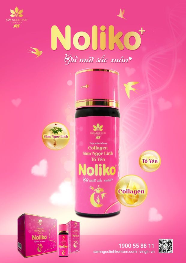 Collagen Noliko+ giúp giữ mãi sắc xuân cho phụ nữ.