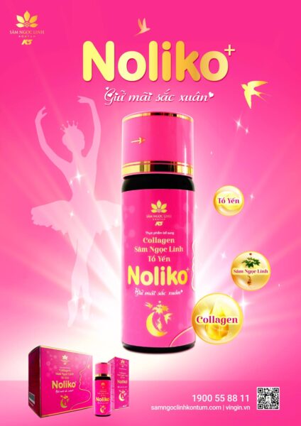 Collagen Noliko+ giúp làn da thêm khỏe mạnh, rạng ngời.