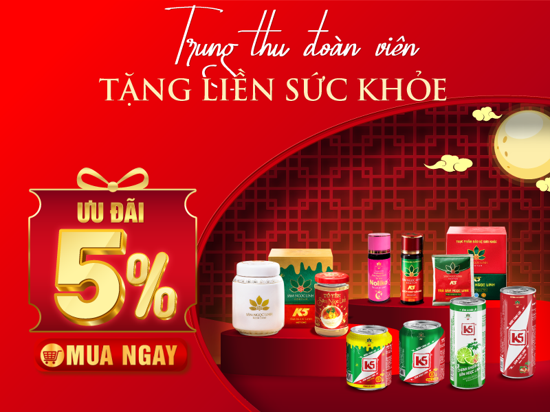 Trung Thu tri ân, tặng sức khỏe cho người thân cùng ưu đãi tháng 9 từ K5