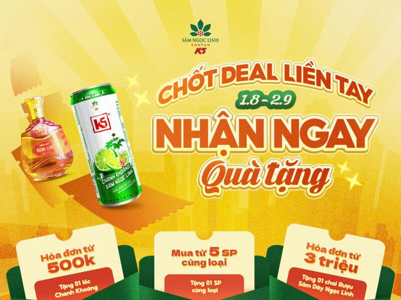 Chốt deal liền tay, nhận ngay quà tặng từ K5.
