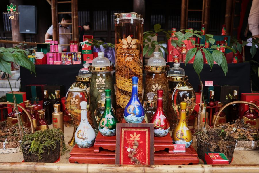 Các chế phẩm K5 được trưng bày tại Festival.