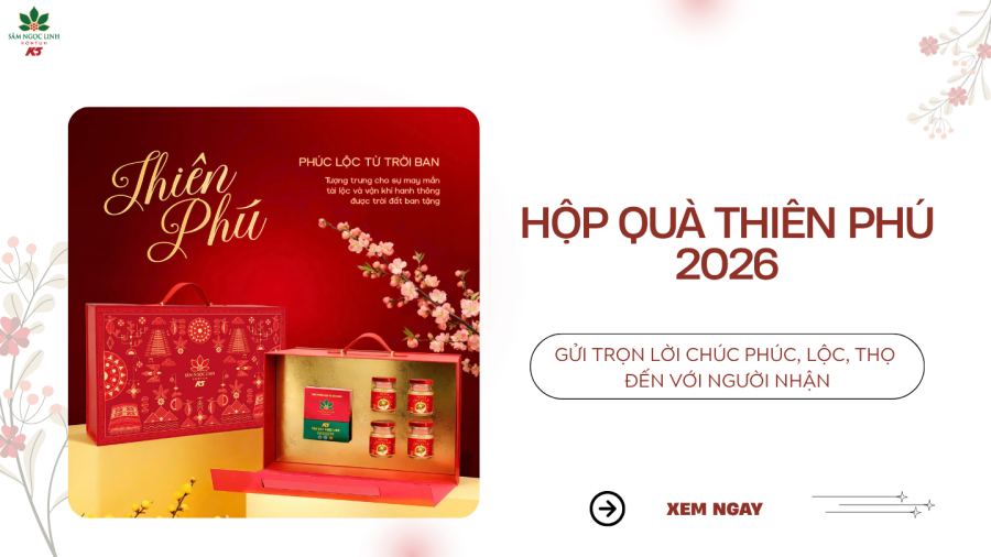 Hộp quà Thiên Phú 2026 – Gửi trọn lời chúc phúc, lộc, thọ