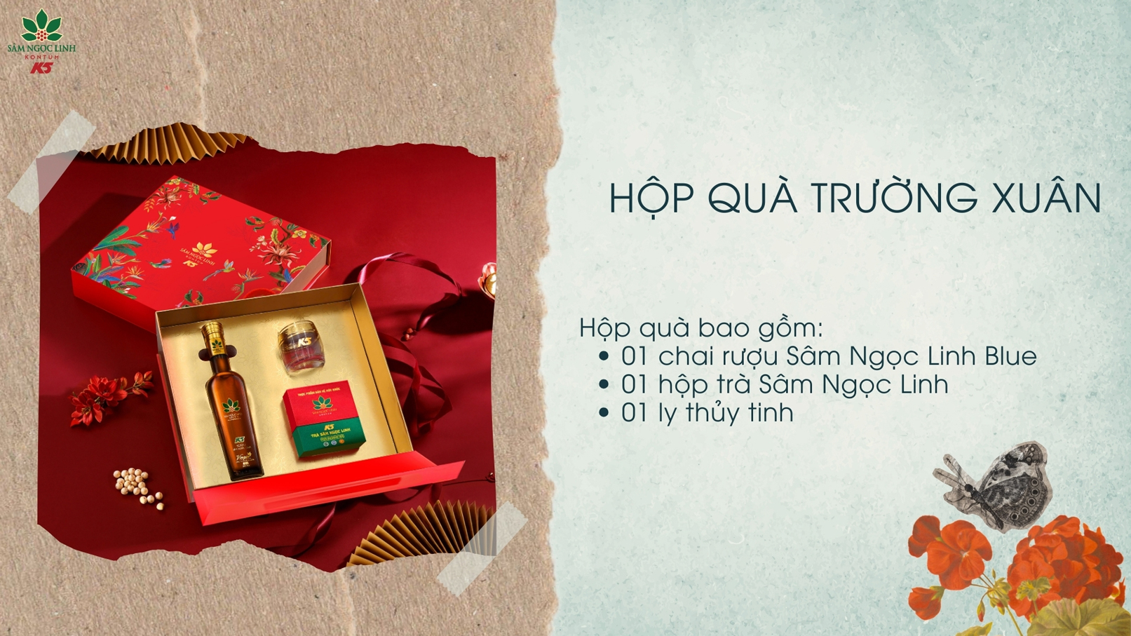 Hộp quà Trường Xuân – Sức khỏe bền lâu.