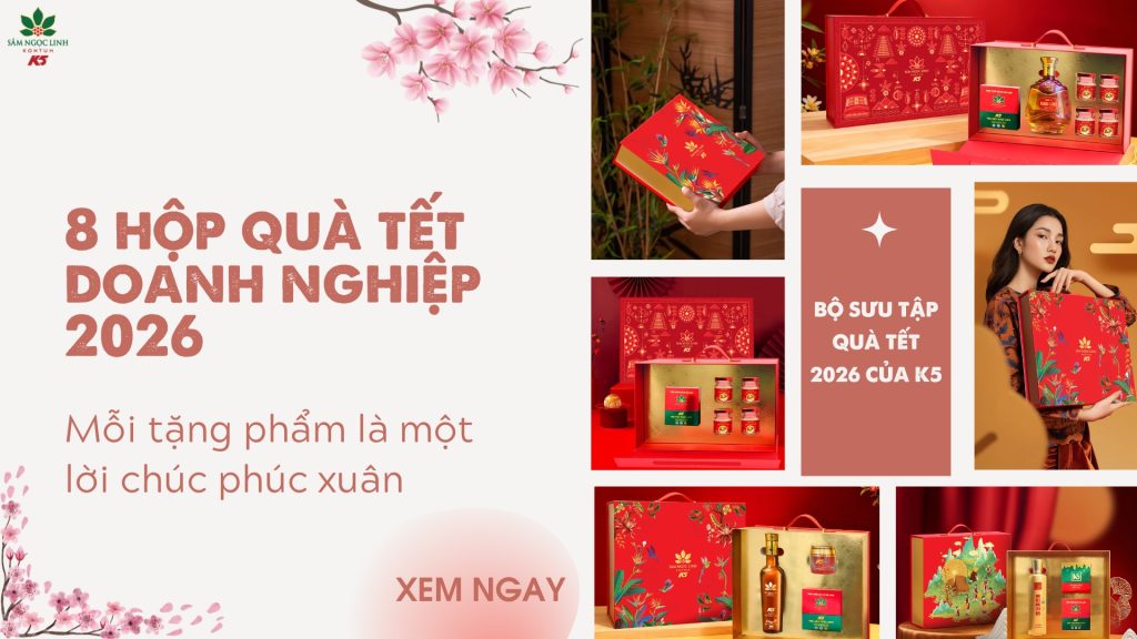 8 hộp quà Tết doanh nghiệp 2026 – Mỗi tặng phẩm là một lời chúc phúc xuân
