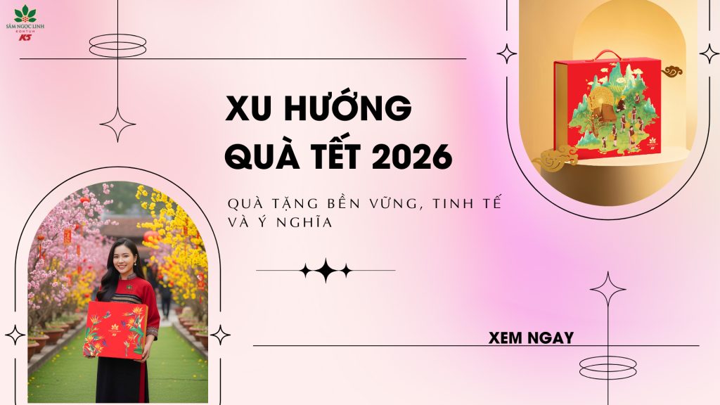 Xu hướng quà Tết 2026: Quà tặng bền vững, tinh tế và ý nghĩa