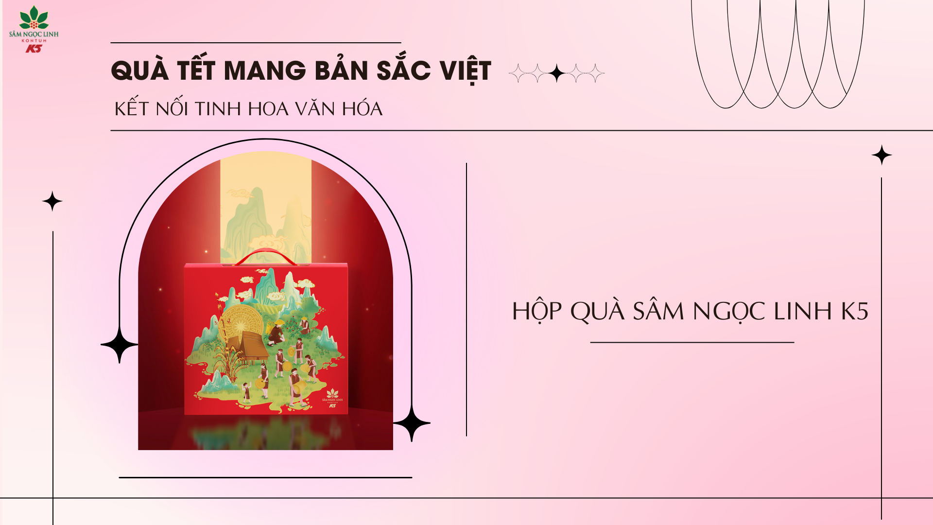 Quà Tết mang bản sắc Việt, tôn vinh văn hóa và những giá trị trường tồn. 