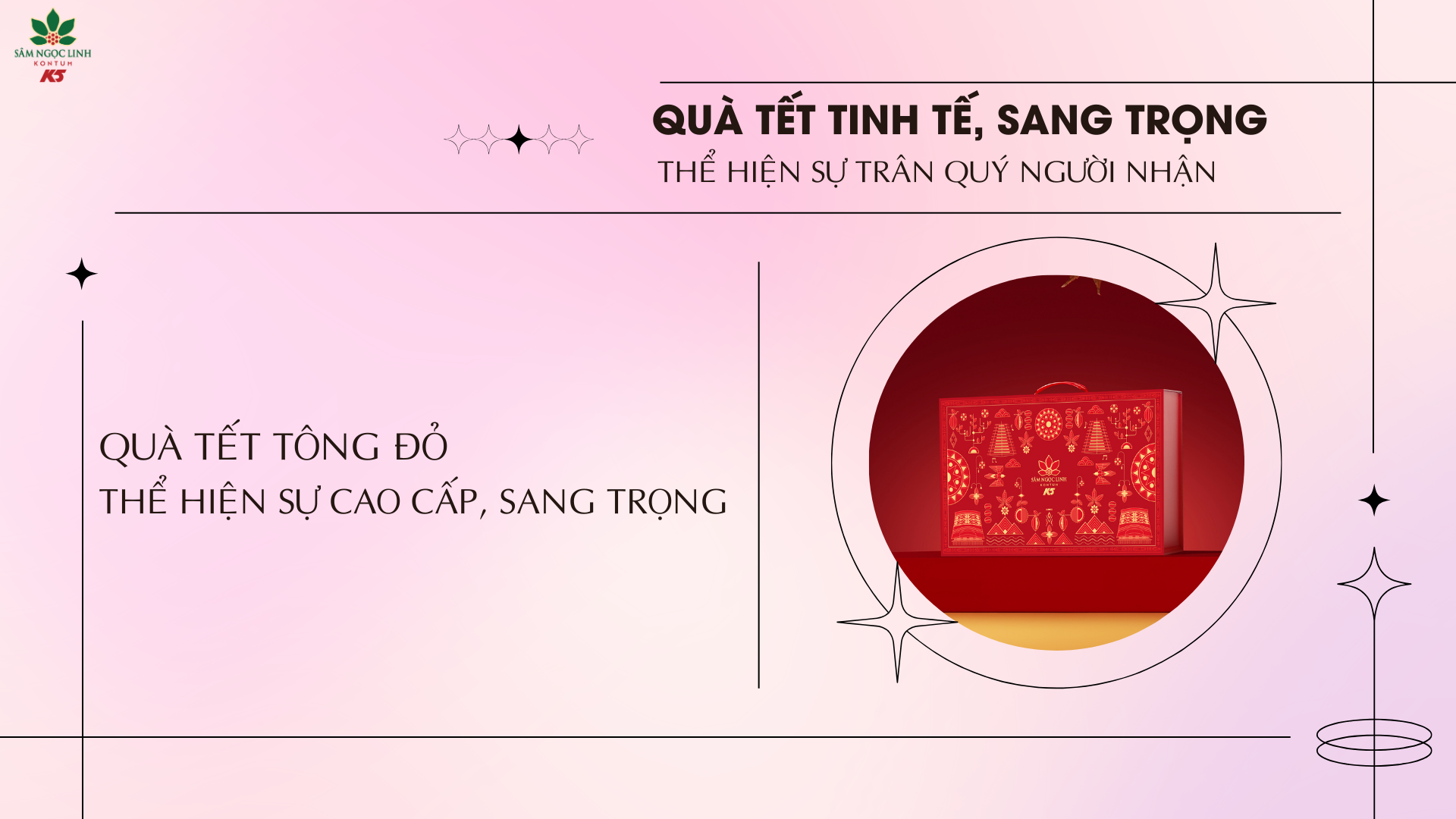 Quà Tết tinh tế, sang trọng là món quà Tết ý nghĩa dành tặng người thân.