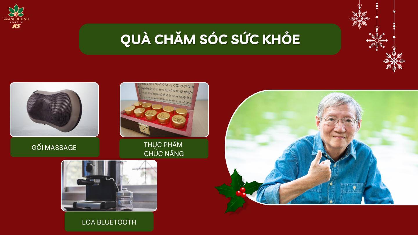 Quà chăm sóc sức khỏe dành cho bố giúp bố thêm khỏe mạnh.