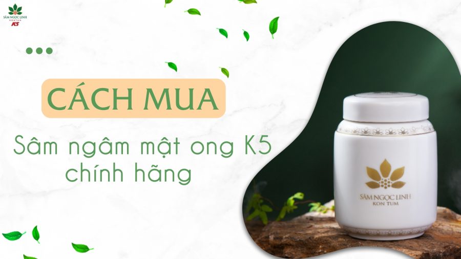 Mua Sâm Mật Ong K5 ở đâu uy tín, chất lượng, có kiểm định?