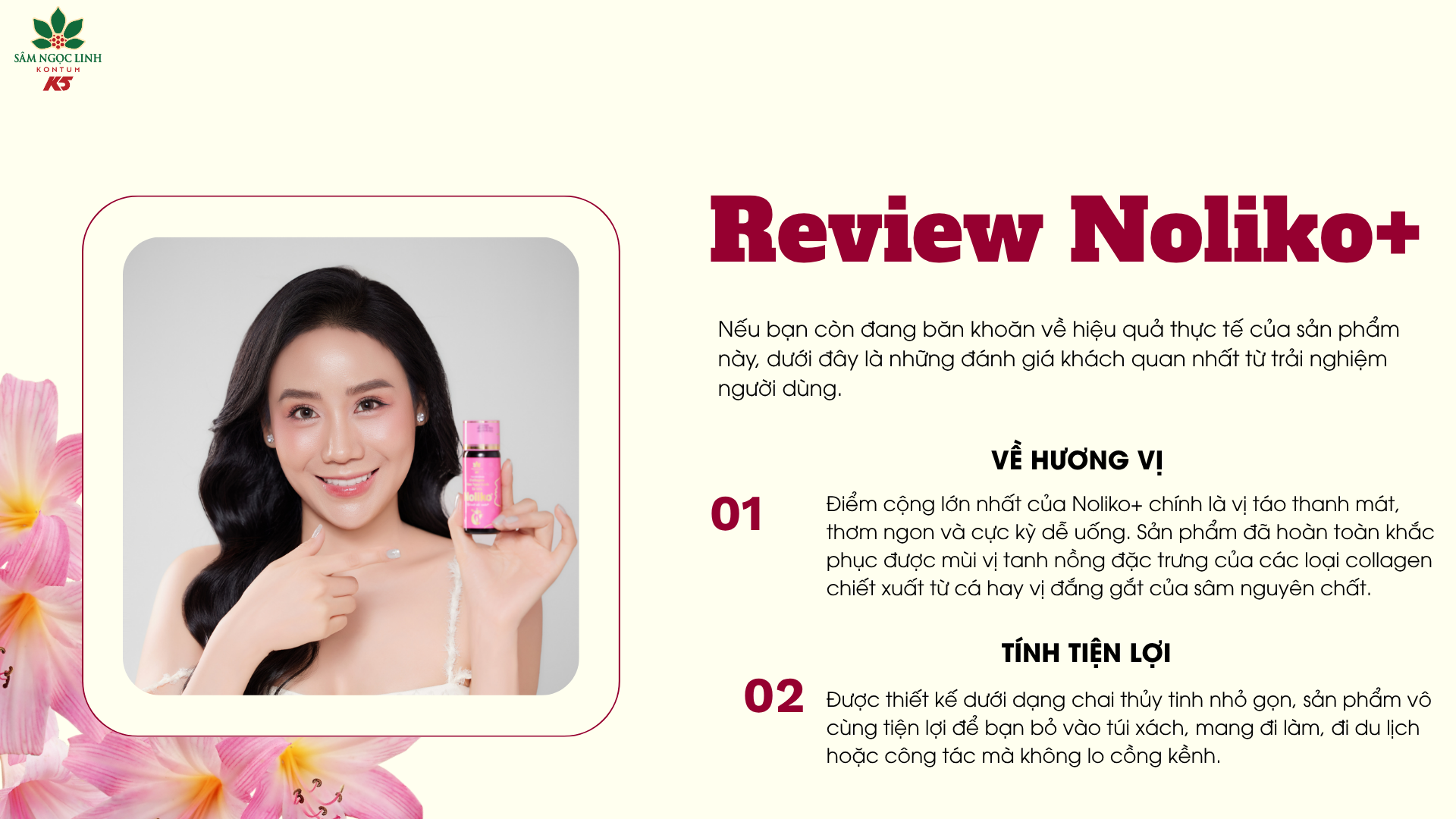 Review sản phẩm Noliko+.