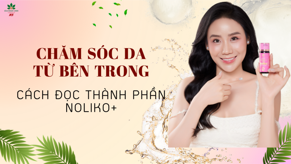 Chăm sóc da từ bên trong: Cách đọc thành phần sản phẩm Noliko+