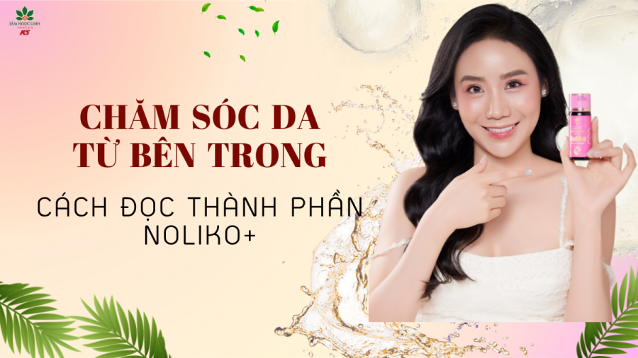 Chăm sóc da từ bên trong: Cách đọc thành phần sản phẩm Noliko+