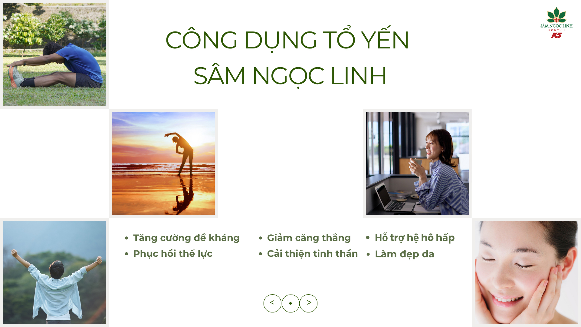 Tổ yến Sâm Ngọc Linh có chứa nhiều công dụng, giúp sức khỏe ngày càng cải thiện hơn.