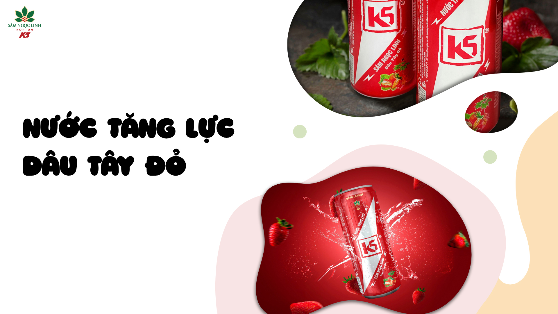 Nước tăng lực dâu tây đỏ mang lại trải nghiệm mới lạ.