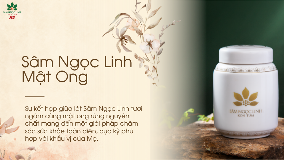 Sâm Ngọc Linh Ngâm Mật Ong – Sự kết hợp thượng hạng dưỡng sinh & bồi bổ.