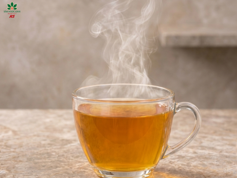 Ly sâm ngâm mật thành phầm.
