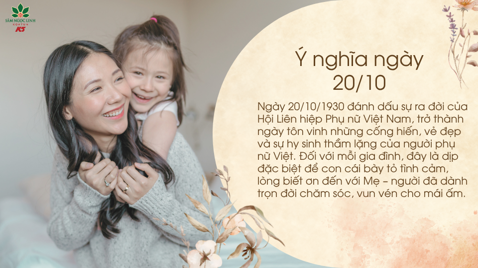 Ý nghĩa ngày 20/10 với phụ nữ Việt Nam.